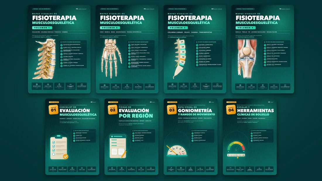 Los cuatro volúmenes y los cuatro bonos incluidos en la colección